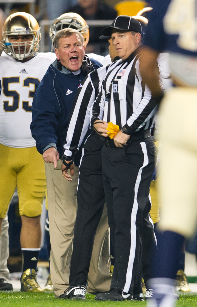 No. 24 Notre Dame Football vs. Pitt