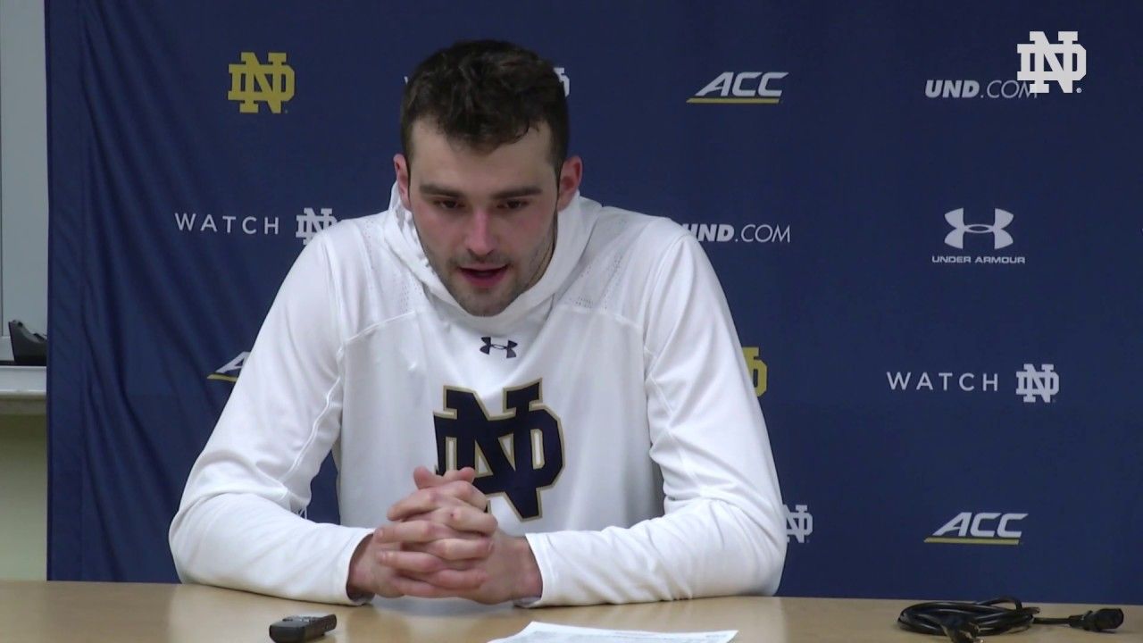 @NDMBB | Player Post-Game Press Conference vs. Wake Forest (2019)