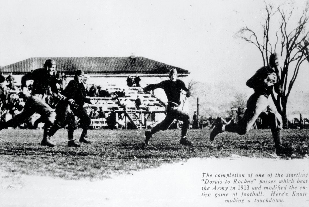On Nov. 1, 1913, the Fighting Irish began their infamous month with a win over Army.