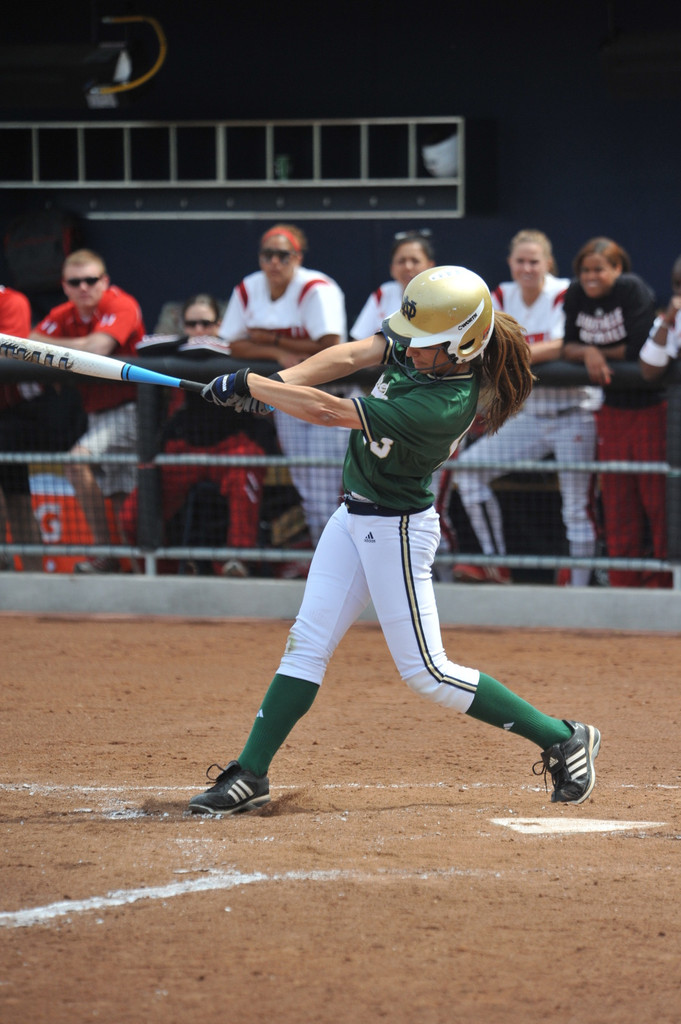 Notre Dame and Louisville Split Doubleheader