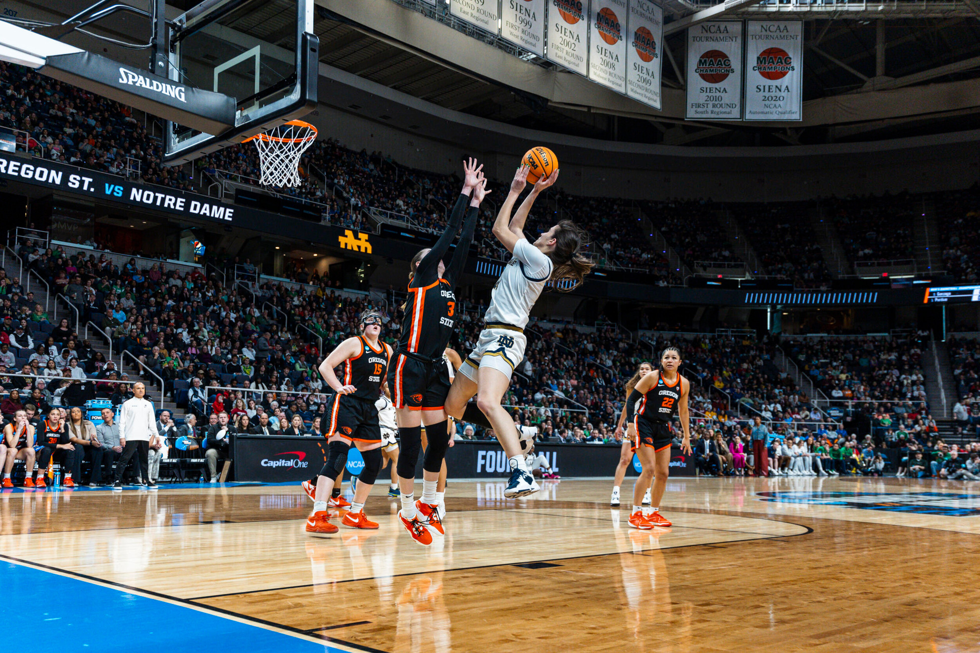 Notre Dame’s Season Ends With 70-65 Sweet 16 Loss To Oregon State Notre Dame’s Season Ends With 70-65 Sweet 16 Loss To Oregon State
