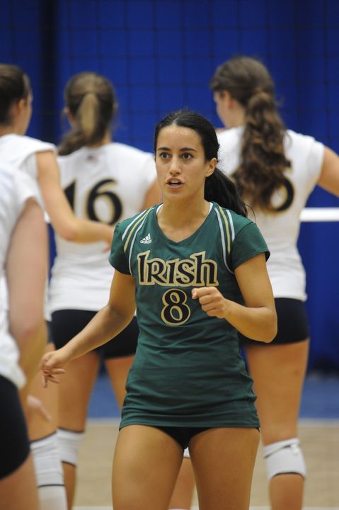 Sophomore Frenchy Silva had a career night Friday with 23 digs against Xavier.