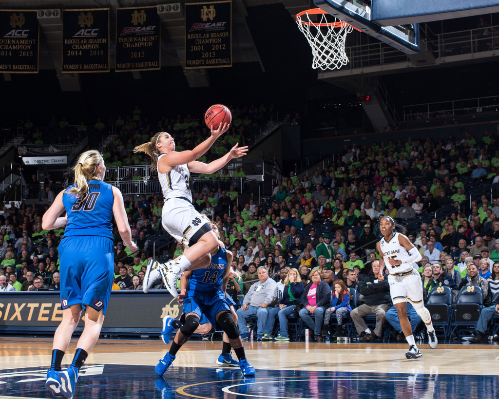 #3 Irish Top #18/17 DePaul, 95-90