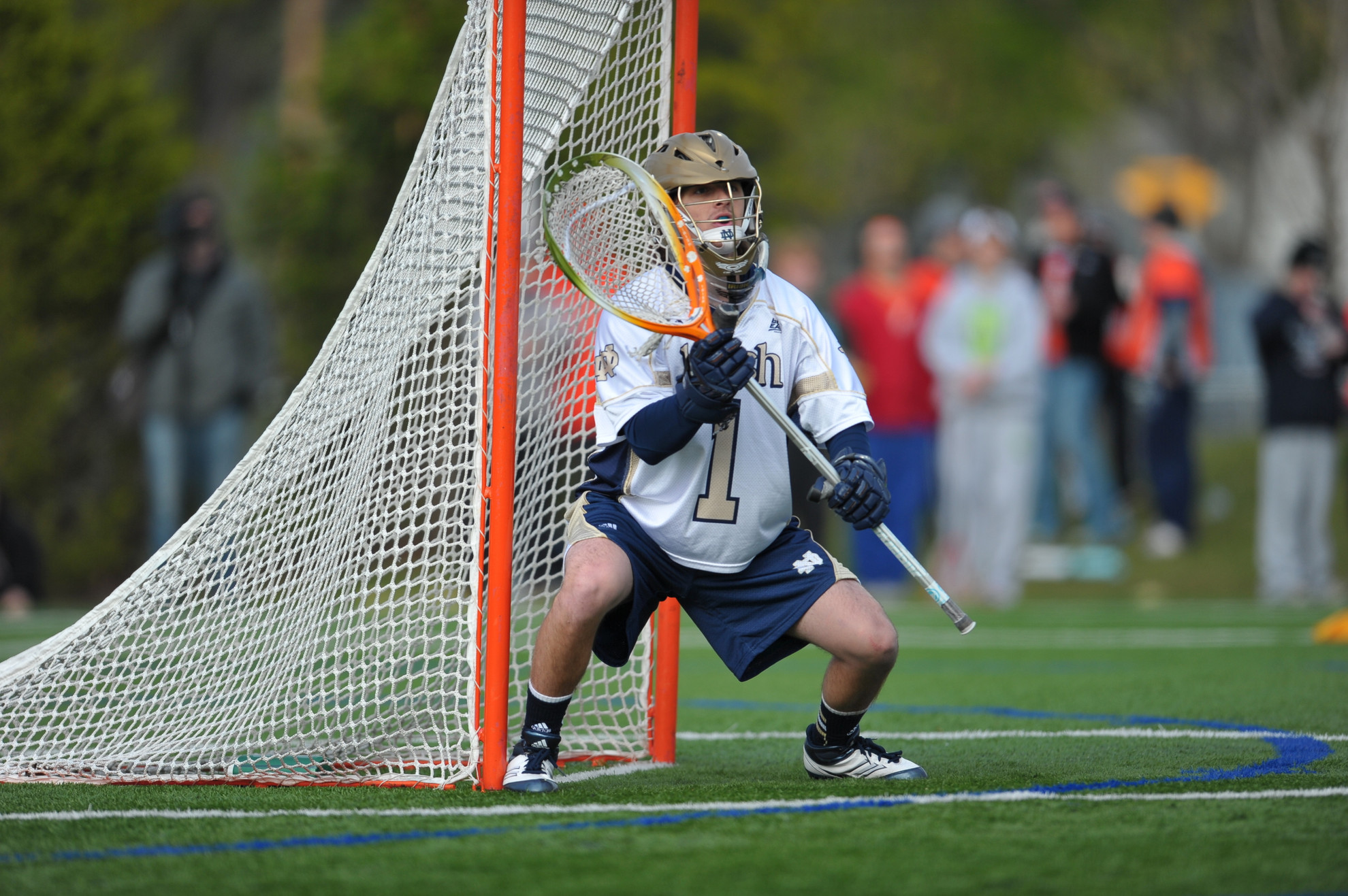 Balanced Attack Leads #3 Notre Dame Past #8 Ohio State, 9-4 John Kemp's 11 saves matched a season-high total.