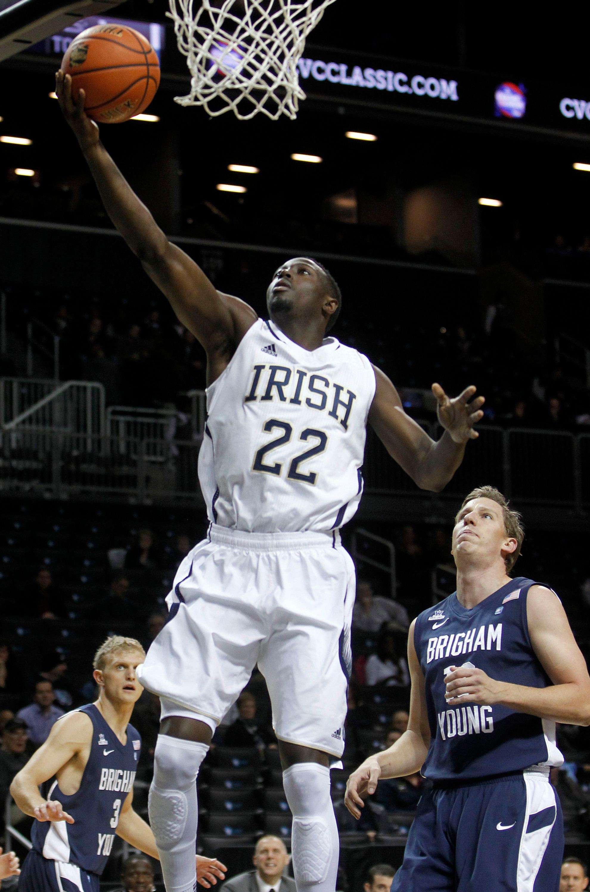 Irish Return Home To Face George Washington BYU Notre Dame Basketball