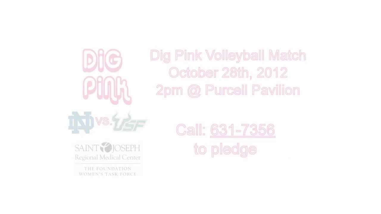 Notre Dame Volleyball Dig Pink TV Spot