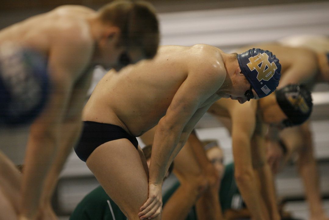 Two wins would put the Notre Dame men's swimming and diving team's record above .500 for the season.
