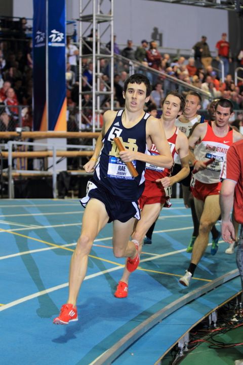 Jeremy Rae earned a silver medal in the 1,500m run at the World University Games Tuesday.