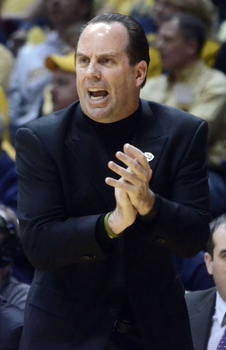 Notre Dame head men's basketball coach Mike Brey