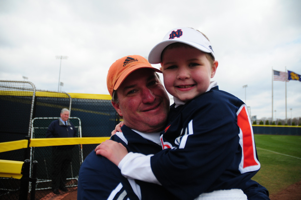 Tatum Gumpf and Notre Dame Softball Strike Out Cancer