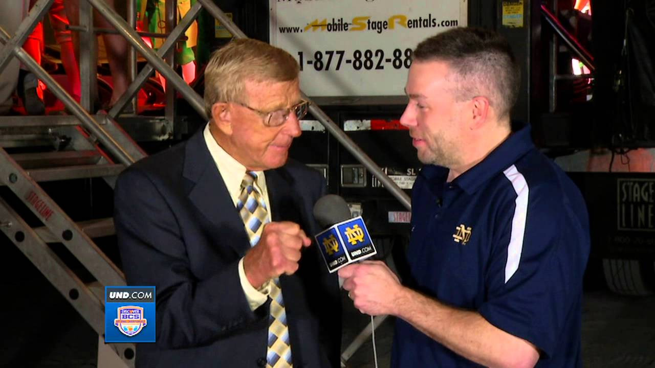 Lou Holtz - BCS Championship Interview