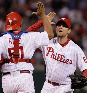 Perfect night for Phillies to honor closer Brad Lidge