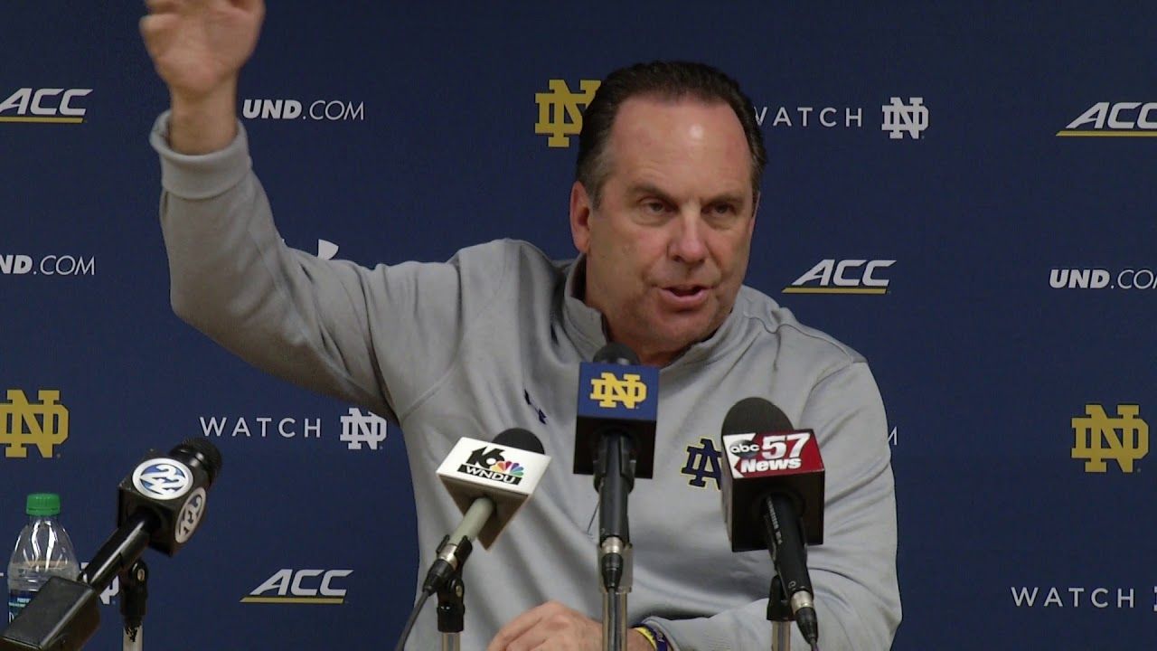 @NDmbb Mike Brey Press Conference - Signing Day (2017)