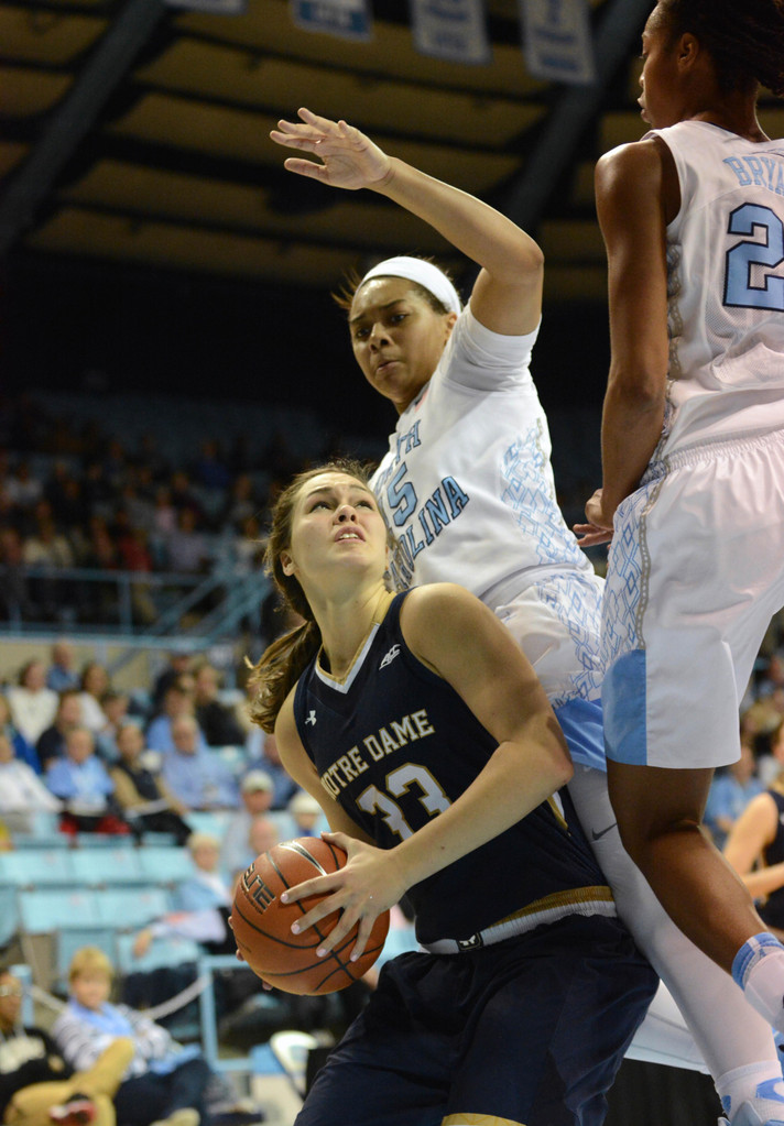 No. 7 Notre Dame at No. 13 North Carolina