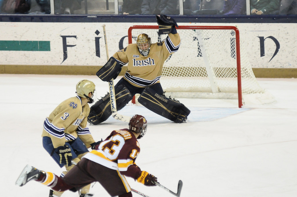 Notre Dame Men's Hockey vs Minnesota Duluth on 10-19-2012