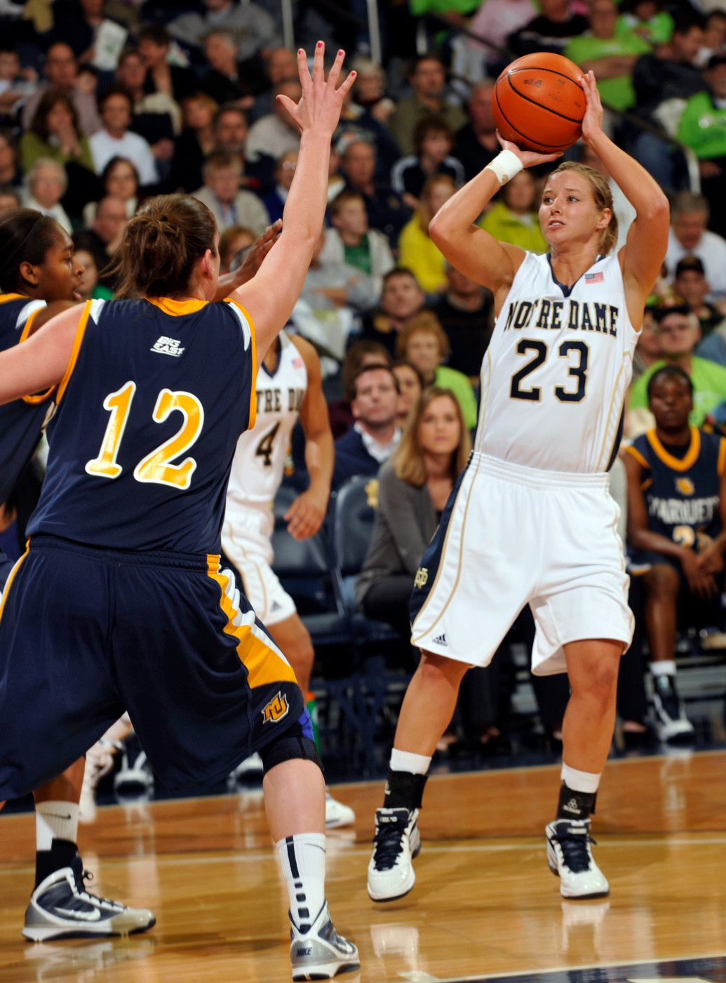 No. 7 Irish Trump Golden Eagles, 82-67 Marquette Notre Dame Basketball
