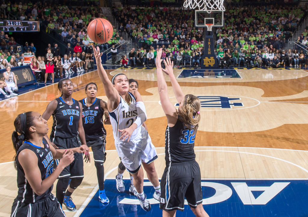No. 2 Notre Dame vs. No. 7 Duke