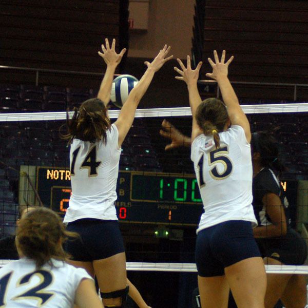 The Irish stuffed 15 Long Beach attempts in a 3-1 loss Tuesday.