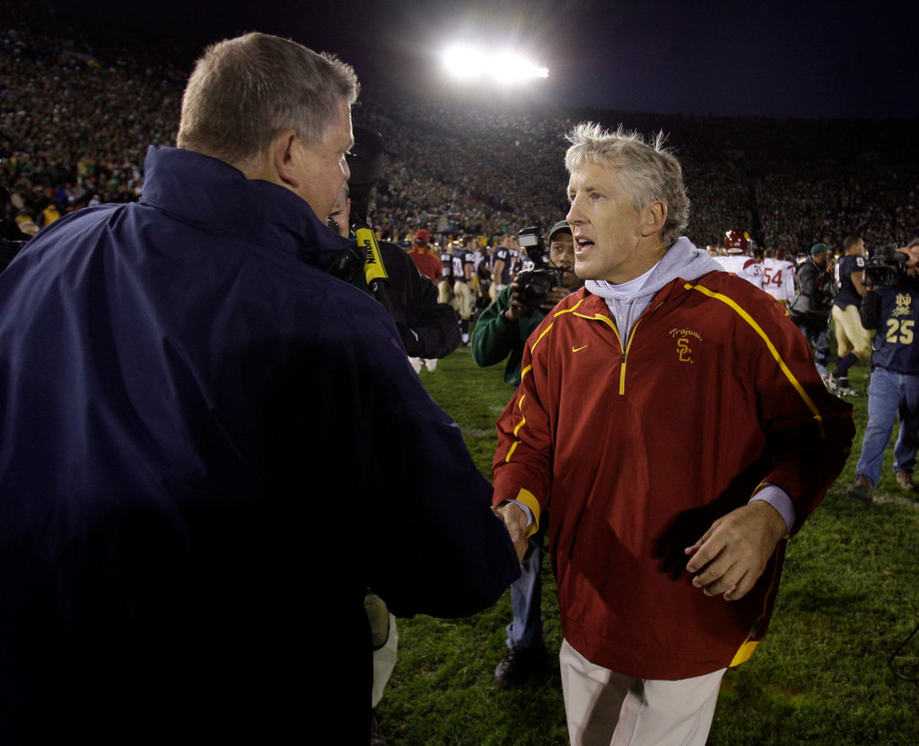 Notre Dame Falls to USC, 34-27 (AP)
