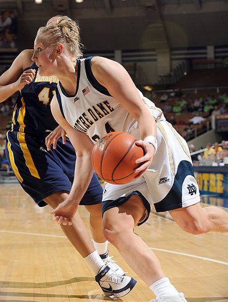Senior guard/co-captain Lindsay Schrader and the 16th-ranked Irish will open their 2008-09 season Wednesday with an exhibition game against Gannon at the Joyce Center (7 p.m. ET, audio only on UND.com).