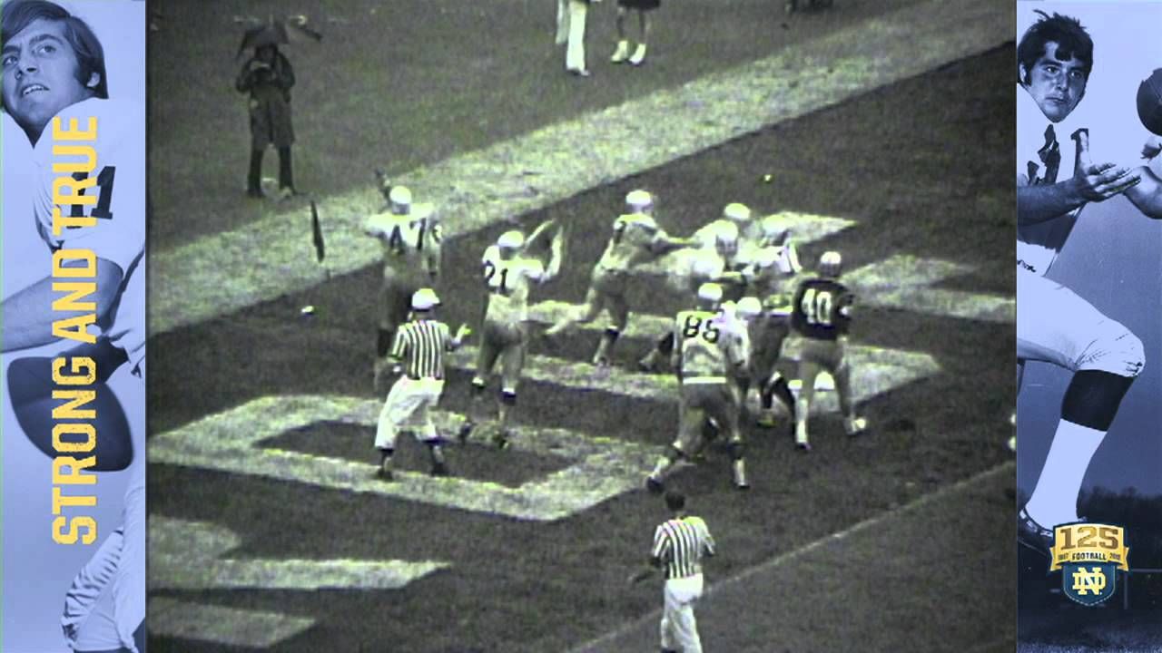 1971 vs. Purdue 'The Genuflect Play' - 125 Years of Notre Dame Football - Moment #013
