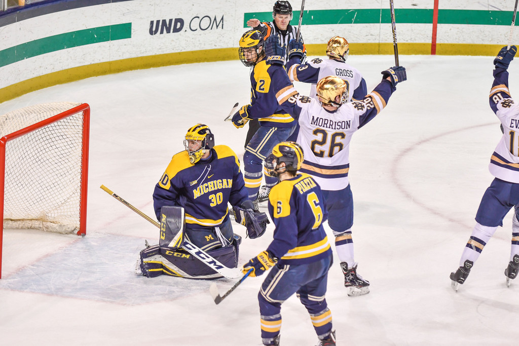 No. 1 Notre Dame Hockey vs. Michigan, Game 3