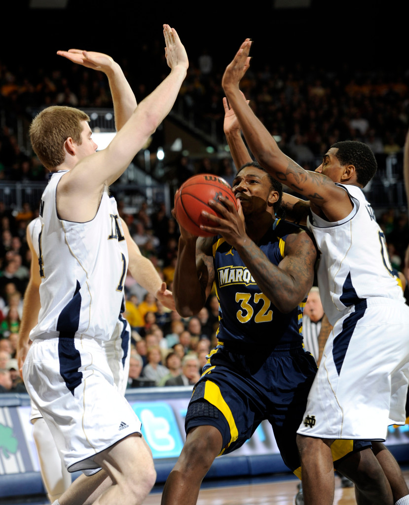 Notre Dame Upsets No. 15 Marquette, 76-59 (AP)