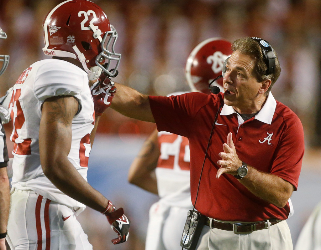 Irish Title Hopes Halted By Crimson Tide, 42-14 (AP)