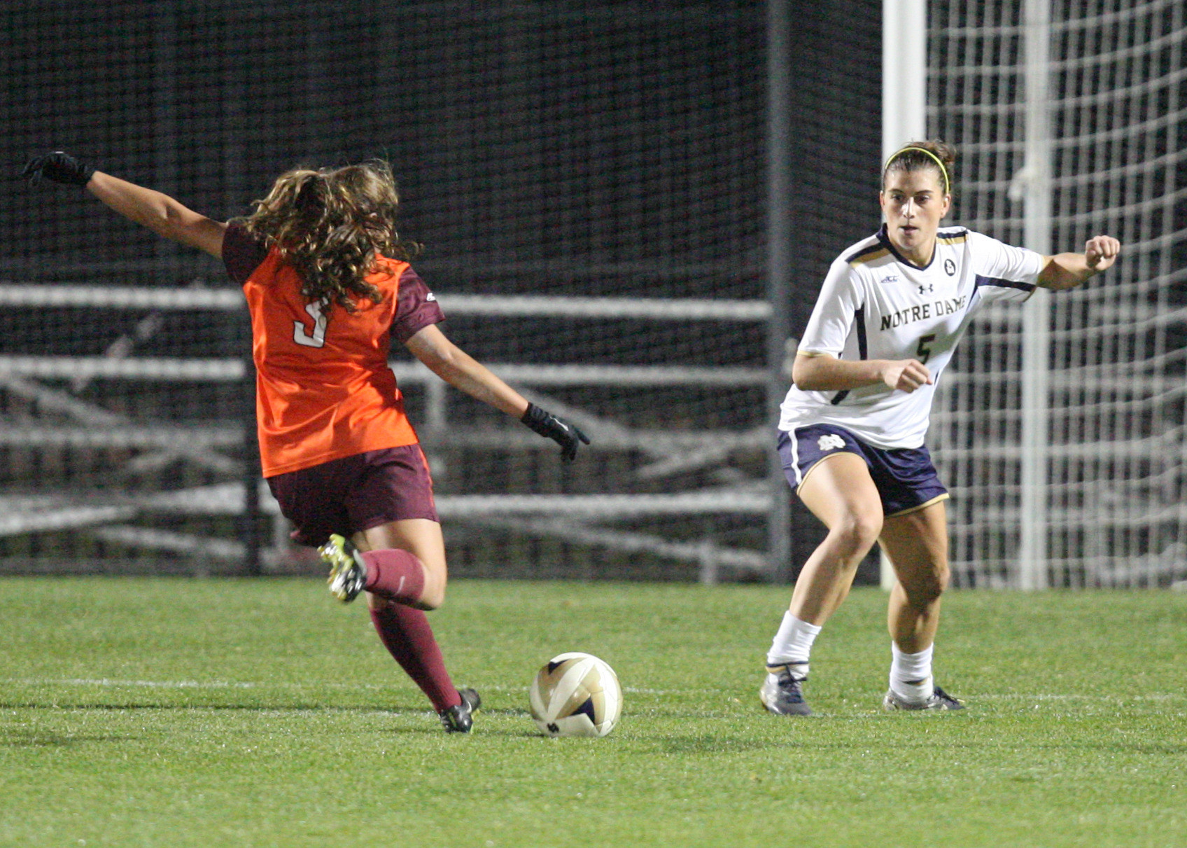 Four Irish Garner All-ACC Honors Senior Cari Roccaro was named to the All-ACC Second Team on Thursday, along with Anna Maria Gilbertson and Katie Naughton.