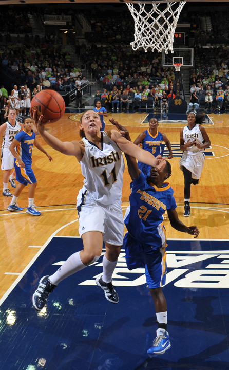 #17/16 Irish Back In Action Monday At Valparaiso Rookie forward Natalie Achonwa, the reigning BIG EAST Conference Freshman of the Week, is averaging 13.0 points and shooting .708 from the floor in her last three games.