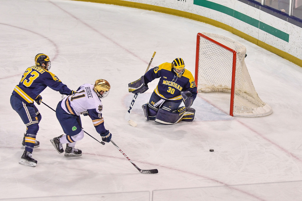 No. 1 Notre Dame Hockey vs. Michigan, Game 3