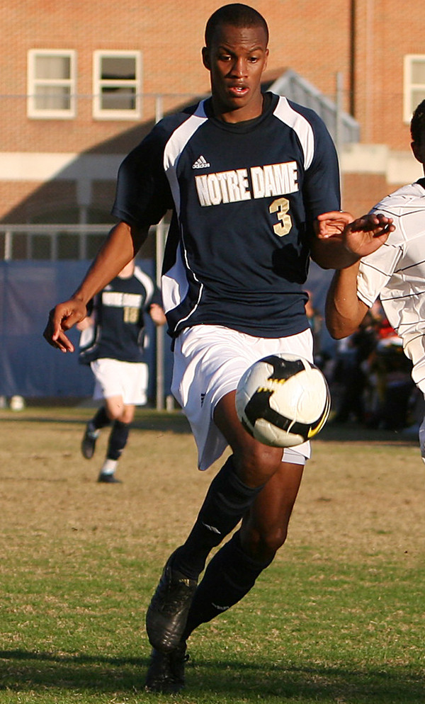 Fighting Irish Men’s Soccer Season Tickets Now On Sale Senior defender Bilal Duckett and the Fighting Irish will face another challenging home schedule in 2010.