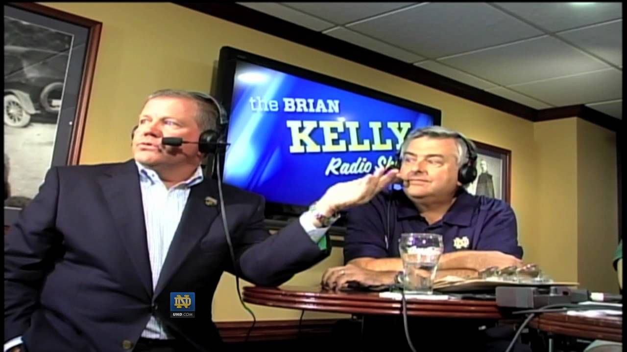 Offensive Line On The Brian Kelly Radio Show - Notre Dame Football