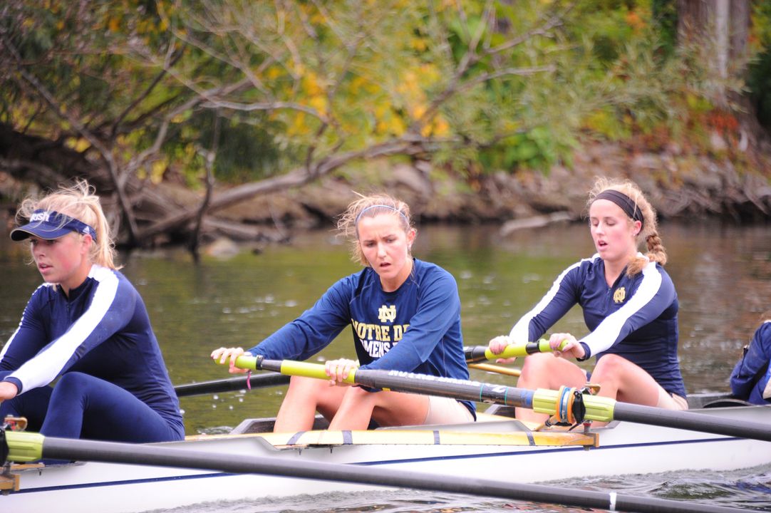 Three Notre Dame boats will race in the 50th Head of the Charles Regatta on Sunday in Massachusetts