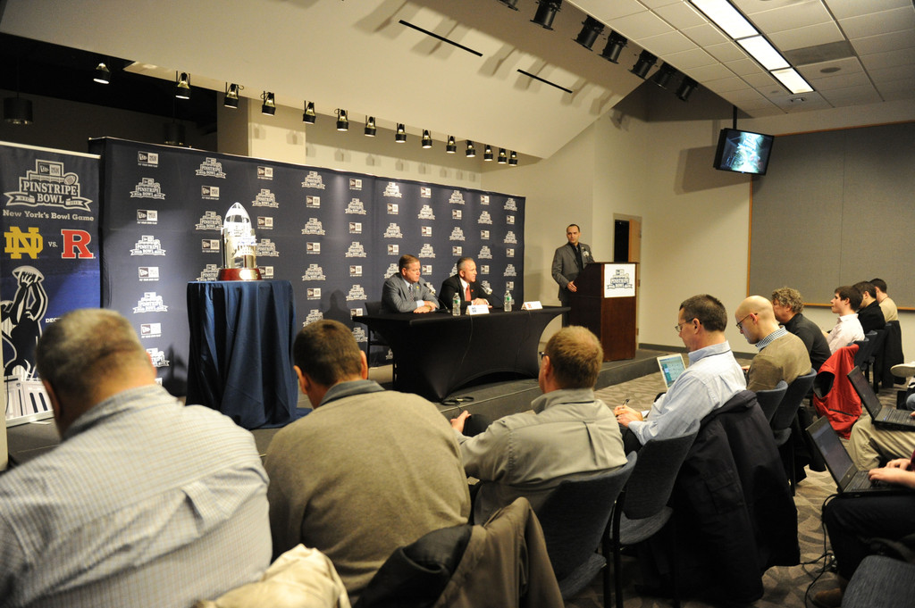 Football at the Pinstripe Bowl - Friday