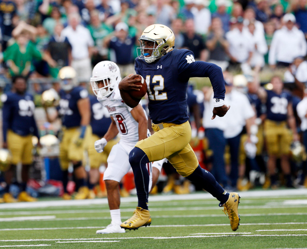 Notre Dame 62, UMass 27
