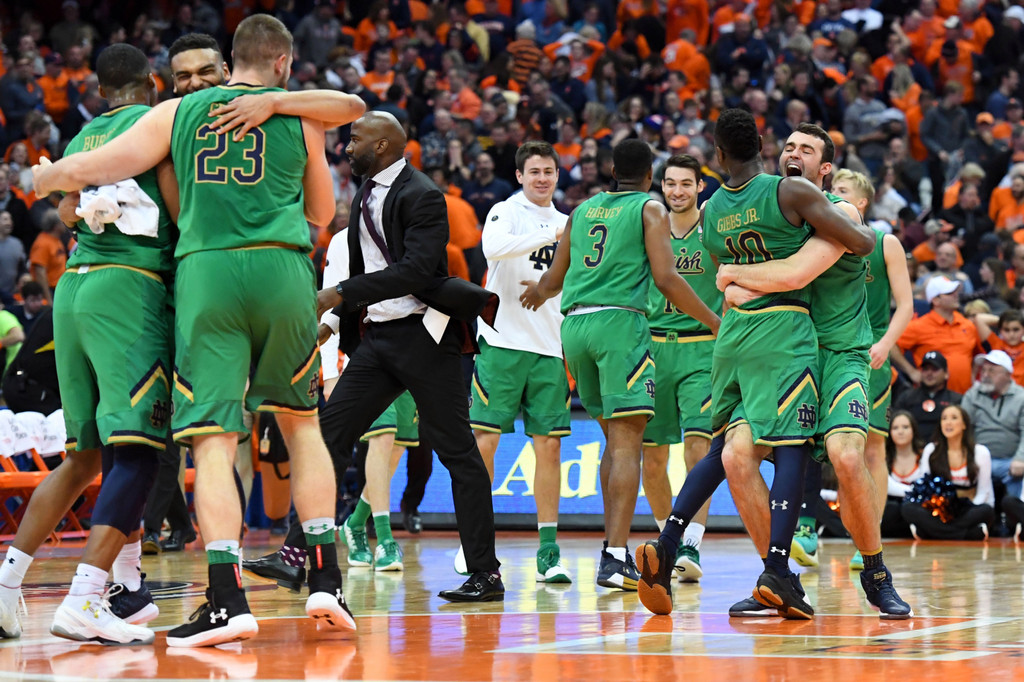 Notre Dame vs. Syracuse (USATSI)