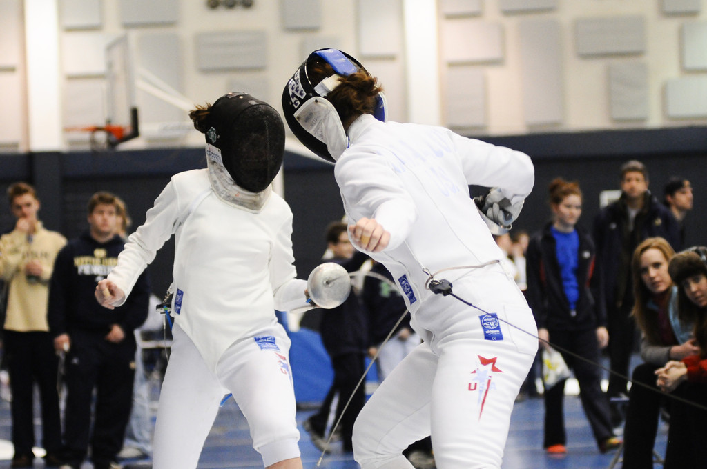 Notre Dame Fencing MFC Individules Championship on March 3, 2012