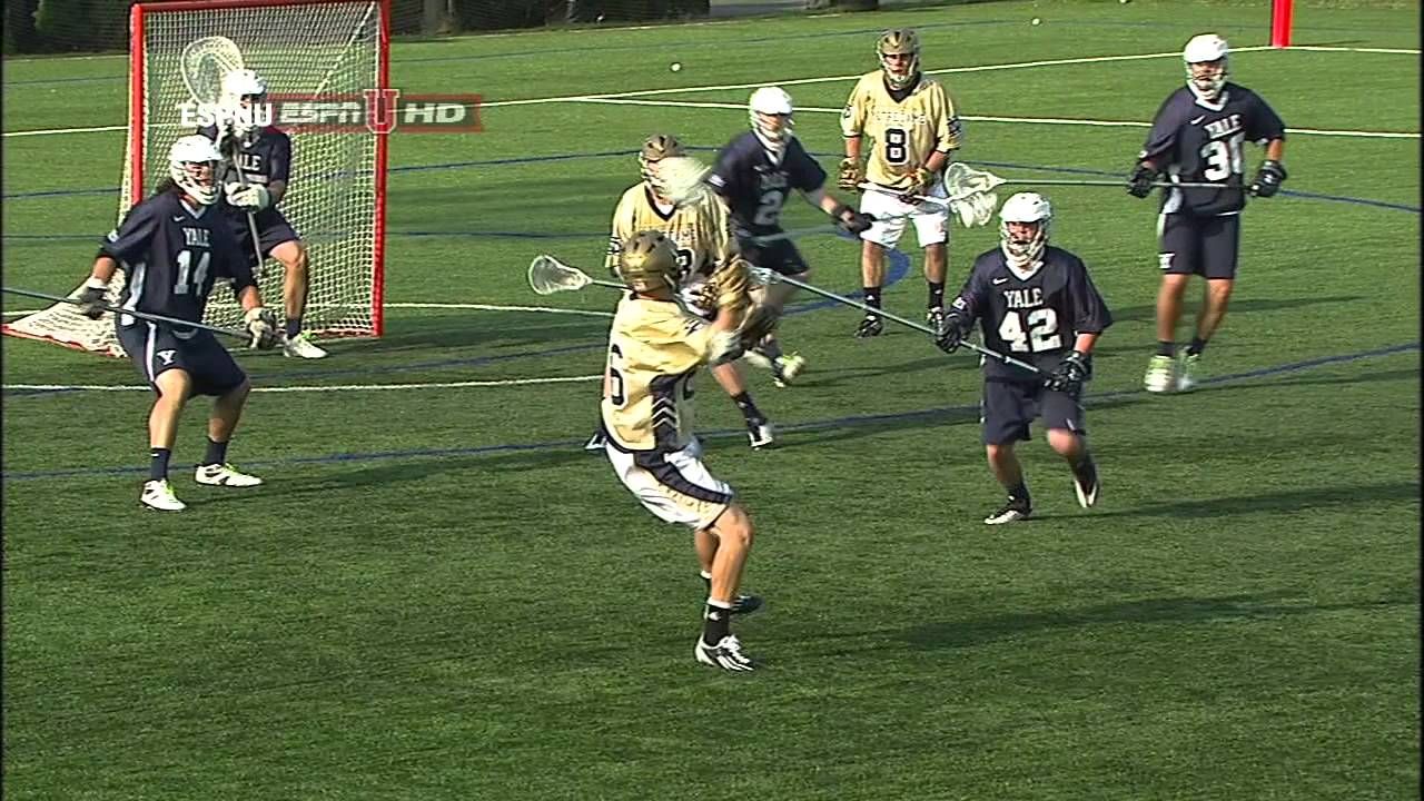 Notre Dame Men's Lacrosse - Yale NCAA Tourney Highlights
