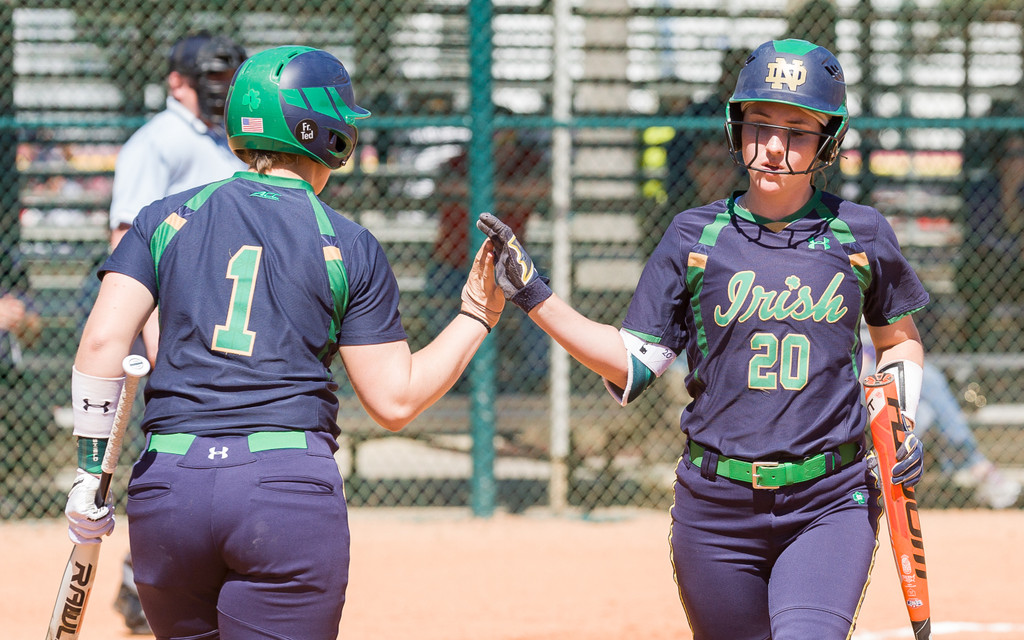 ND vs. ECU/UCF at the Citrus Classic, 2/26/16