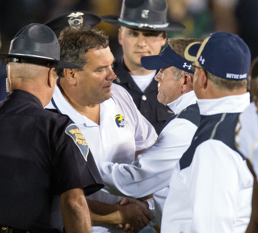 No. 16 Notre Dame vs. Michigan