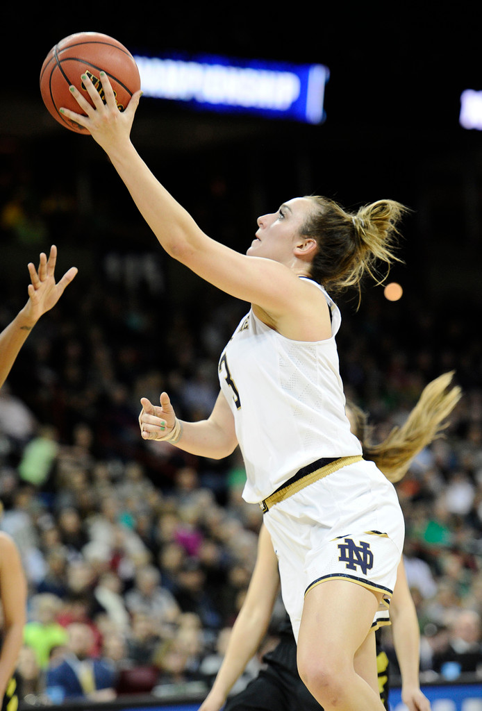NCAA Elite Eight: ND WBB vs. Oregon (USATSI)