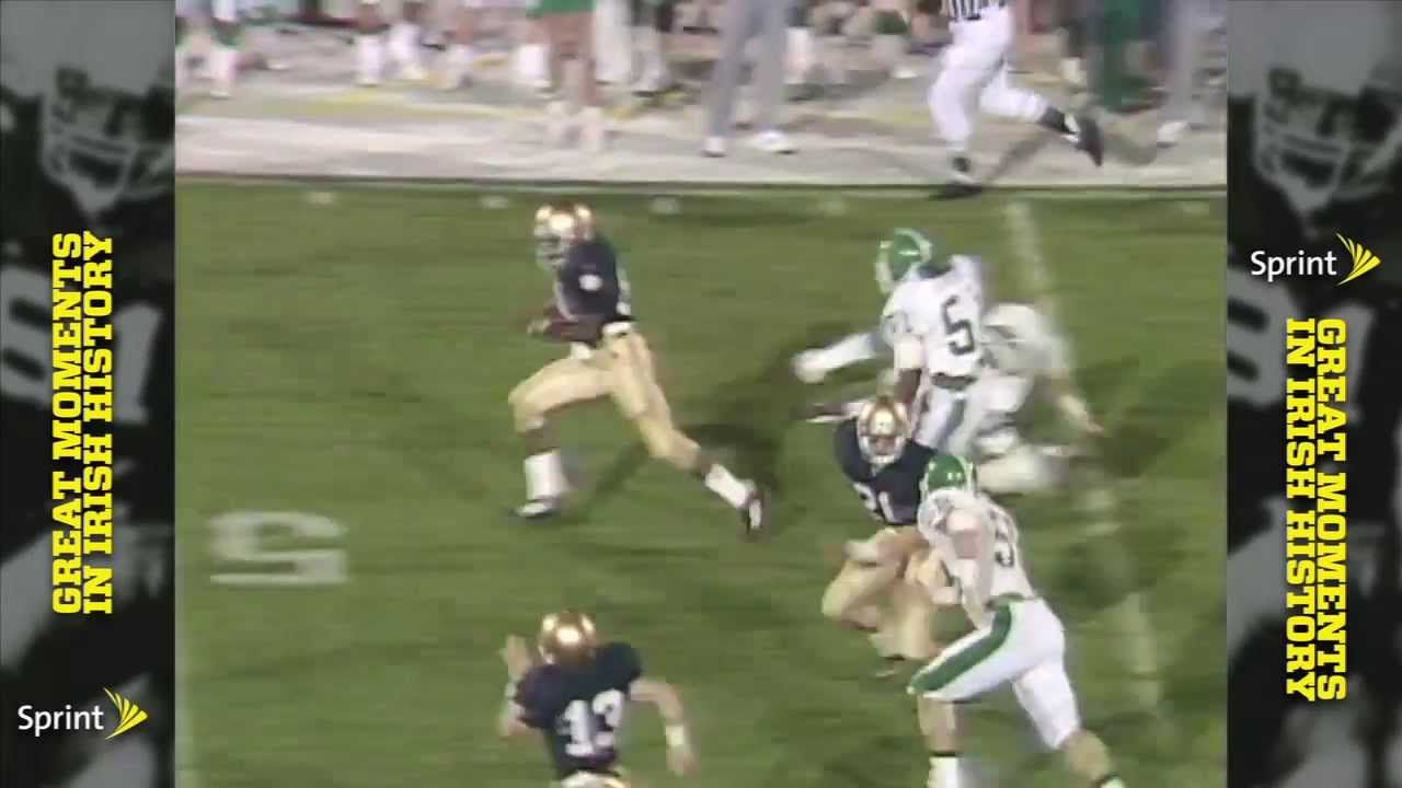 Sprint Greatest Moments - 1987 Tim Brown vs. Michigan State