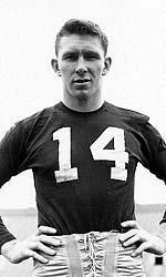Johnny Lattner won the Heisman Trophy in 1953.