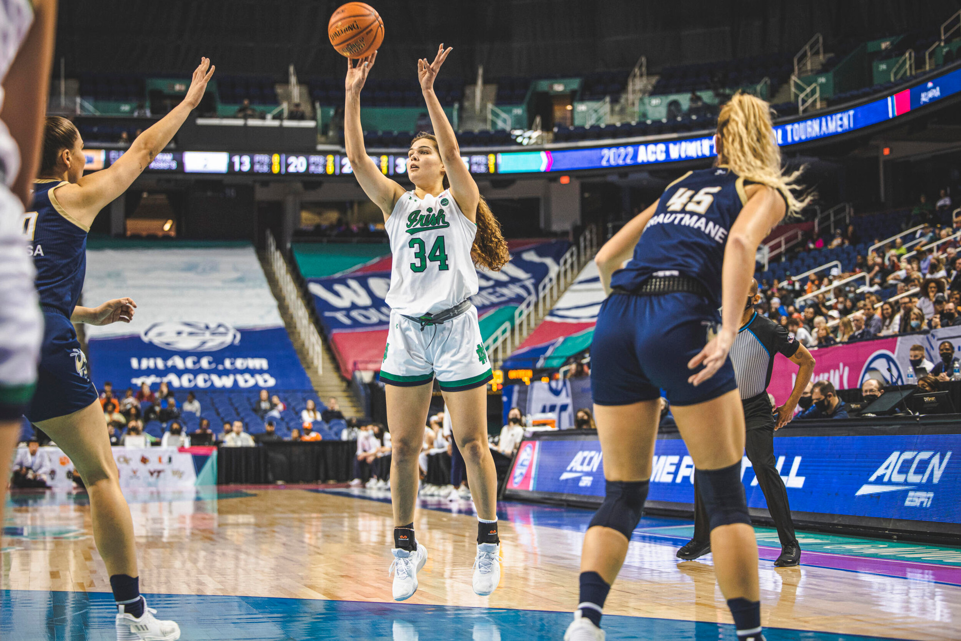 #3 Seeded Irish Advance with 71-53 Win over #6 Georgia Tech #3 Seeded Irish Advance with 71-53 Win over #6 Georgia Tech