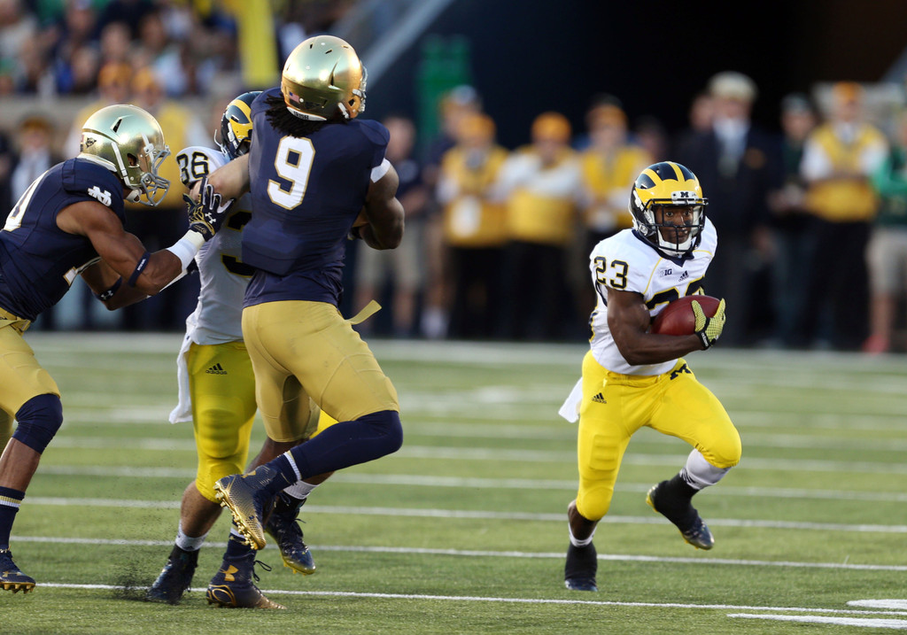 No. 16 Notre Dame vs. Michigan