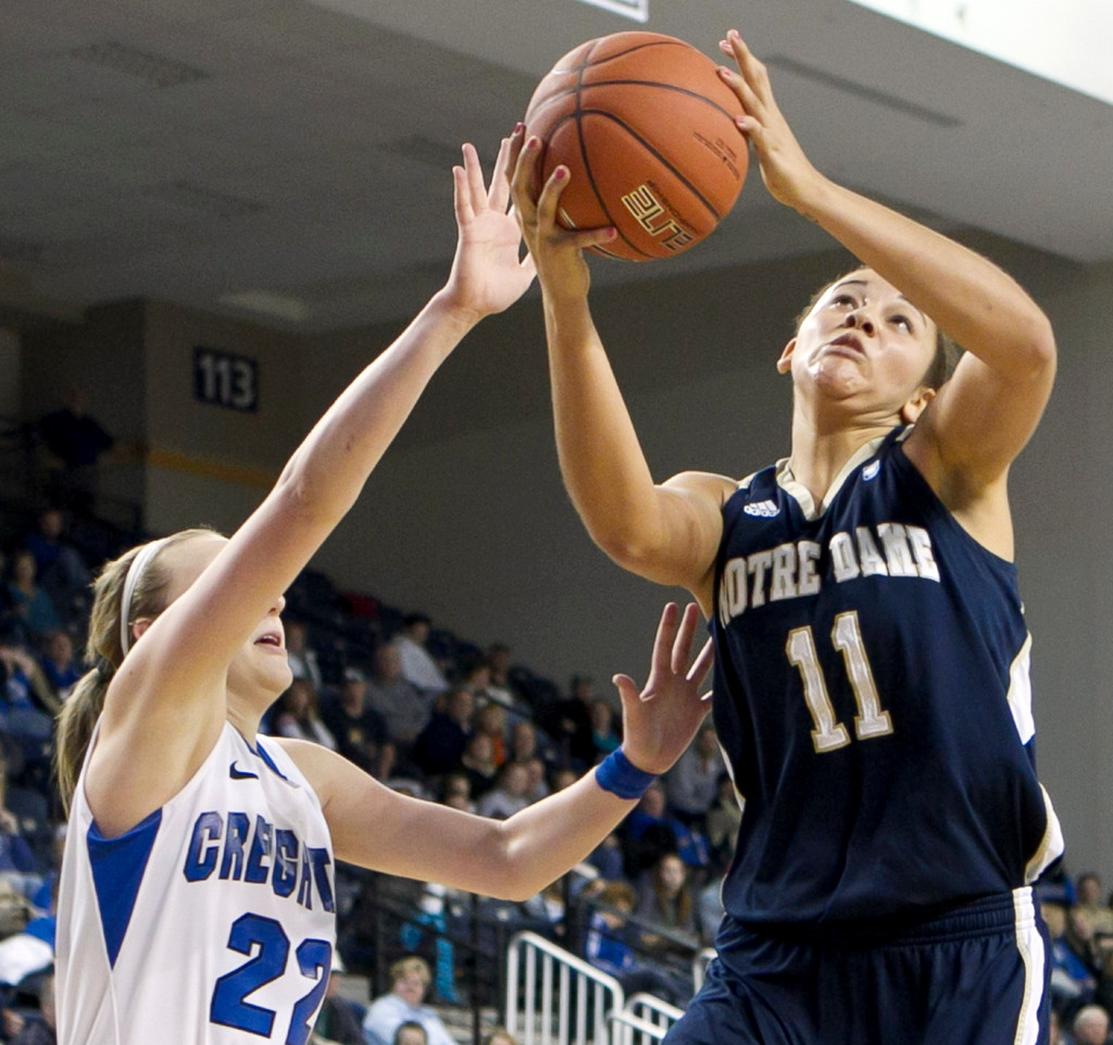 No. 3 Notre Dame Cruises Past Creighton, 76-48 (AP)