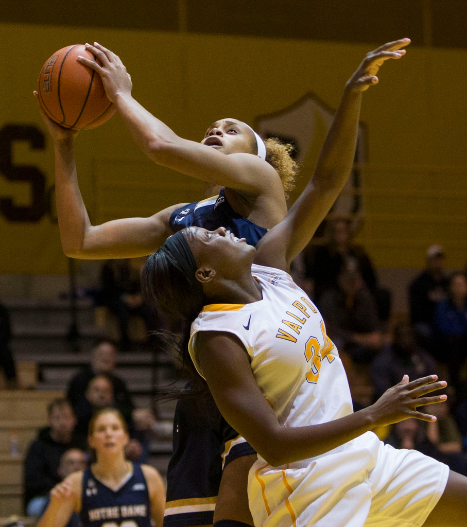 Notre Dame WBB at Valparaiso - Nov. 23, 2015