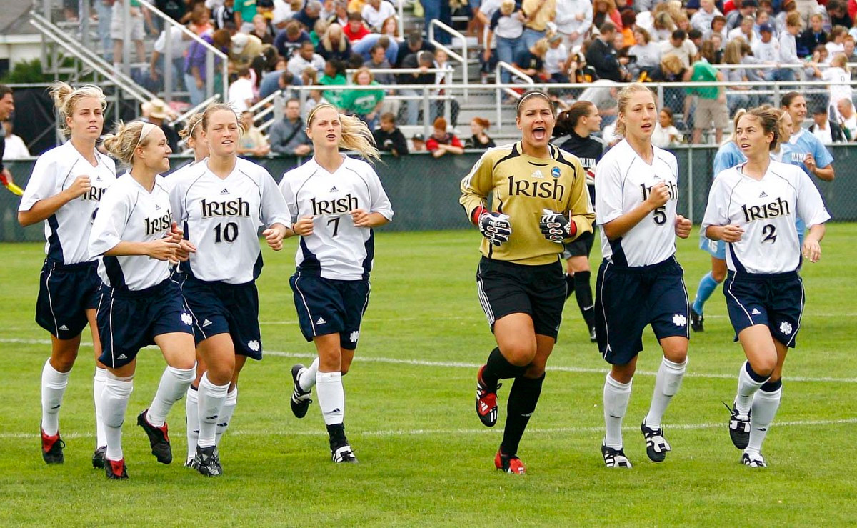 Irish Women’s Soccer Team To Be Featured In Three Televised Games During First Month Of Season Upcoming Notre Dame women's soccer games versus Michigan (Comcast Local), Florida (Sunshine Network) and Penn State (ESPN-U) will be televised on a national and/or regional basis.