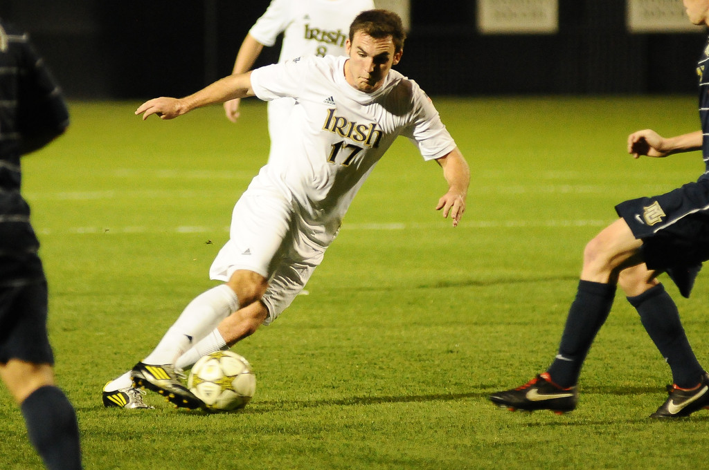 Notre Dame Men's Soccer vs Marquette on 10-24-2012